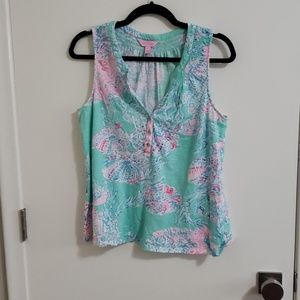 Lilly Pulitzer Tops - Lilly Pulitzer Essie top Lilly Pulitzer Tops - Lilly Pulitzer Essie top